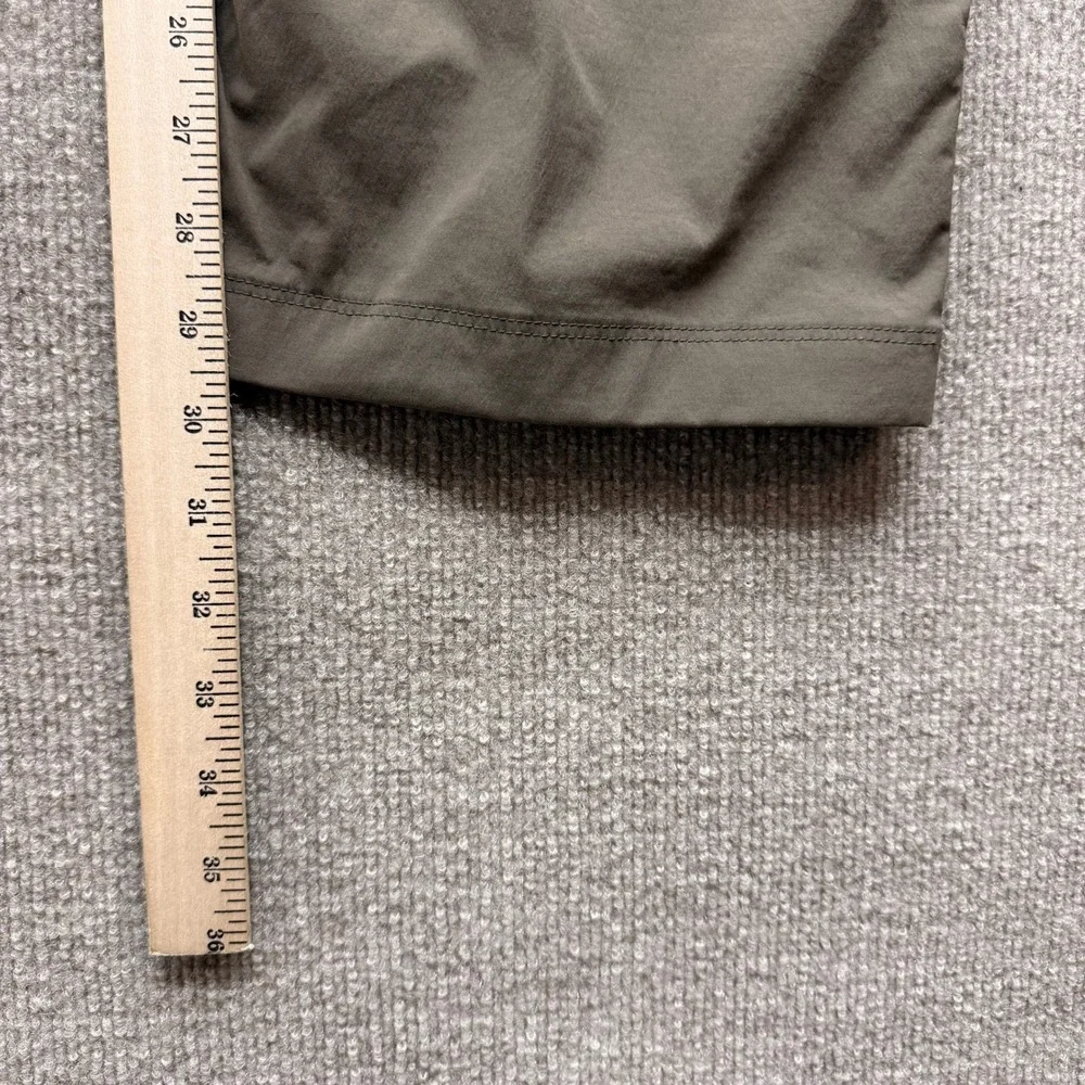 LL Bean Vista Camp Convertible Zip Off Hiking Pants Mens 35x30 Brown 506423